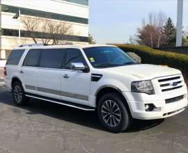 6 PASS WHITE FORD EXPEDITION LIMO